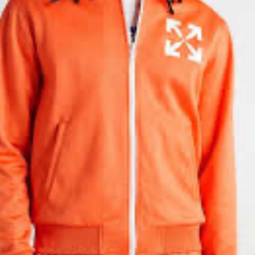Off  white single arrow slim track jacket